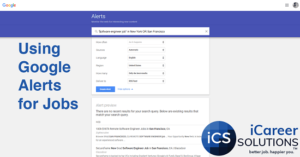 Using Google Alerts for Jobs