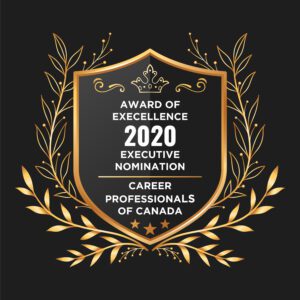 Award of Execellence 2020 for Executive Nomination
