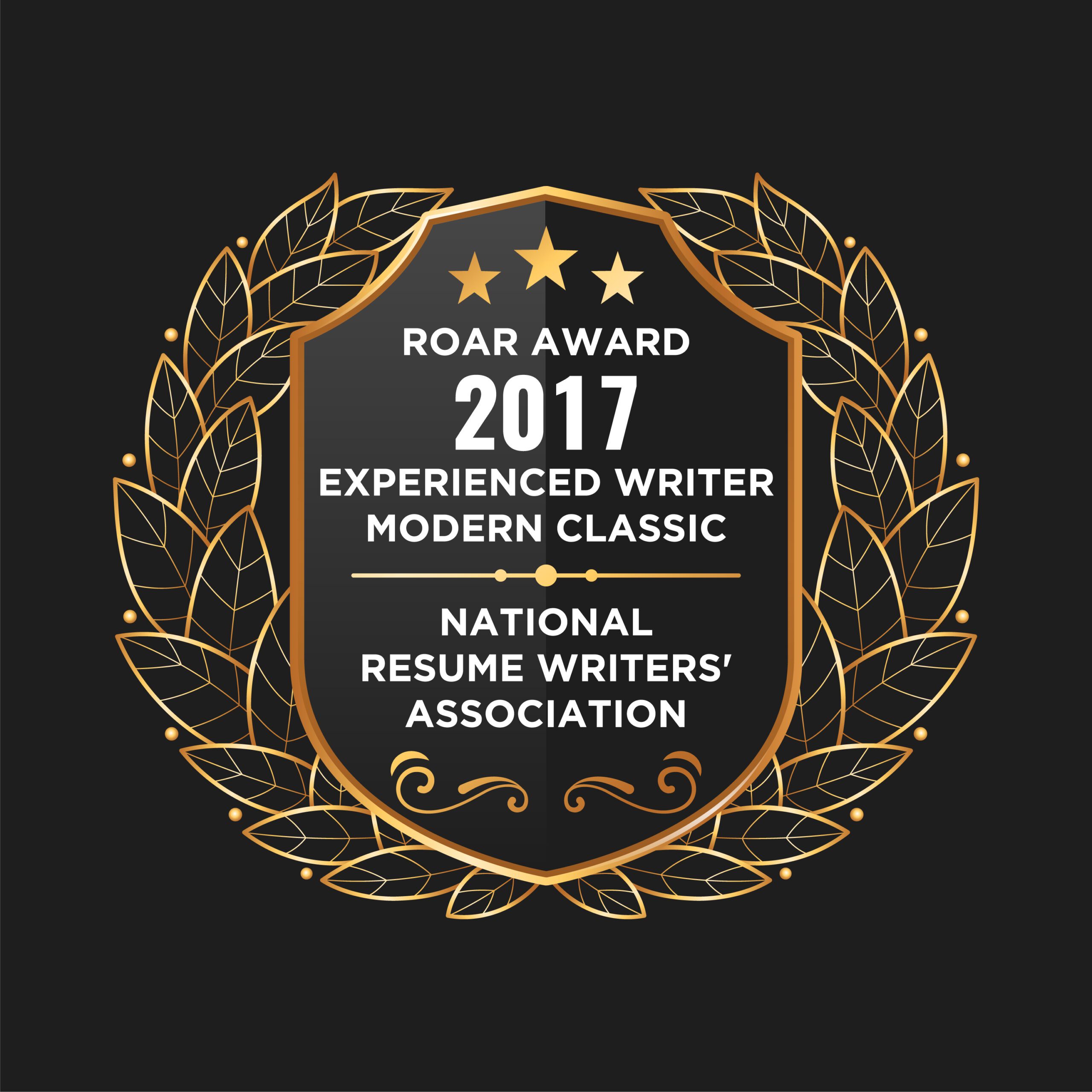 ROAR AWARD 2017- Experienced Writer Modern Classic