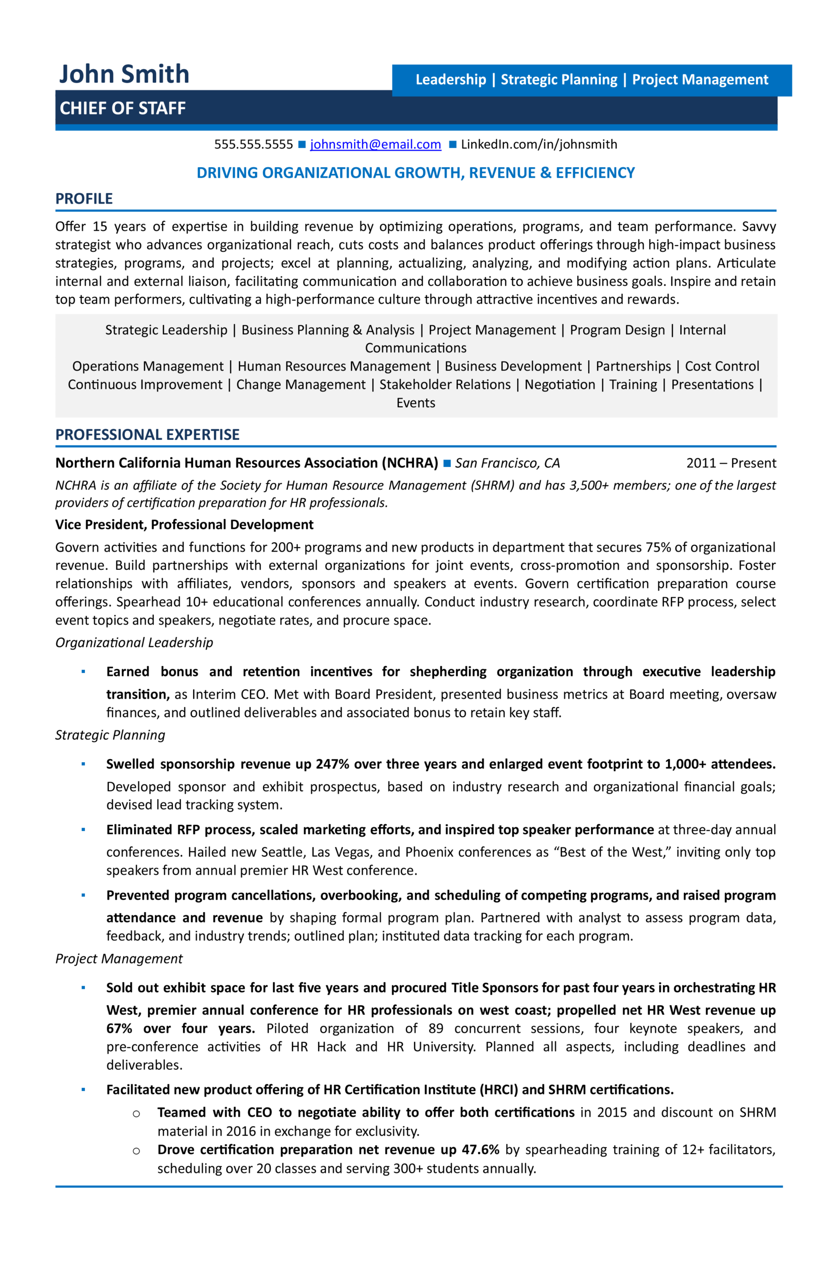 chief of staff resume scaled chief of staff resume sample