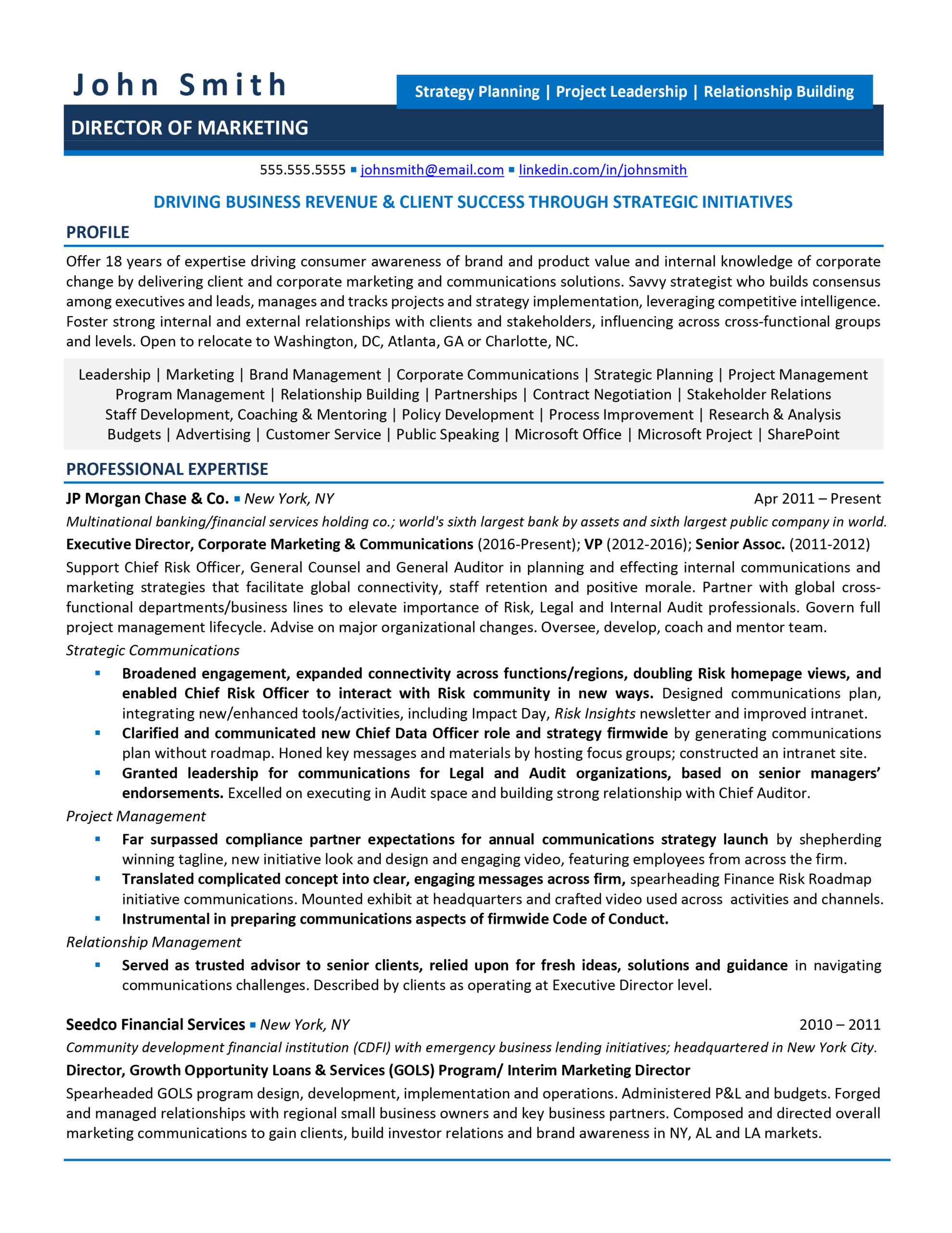 marketing director resume sample scaled marketing director resume sample