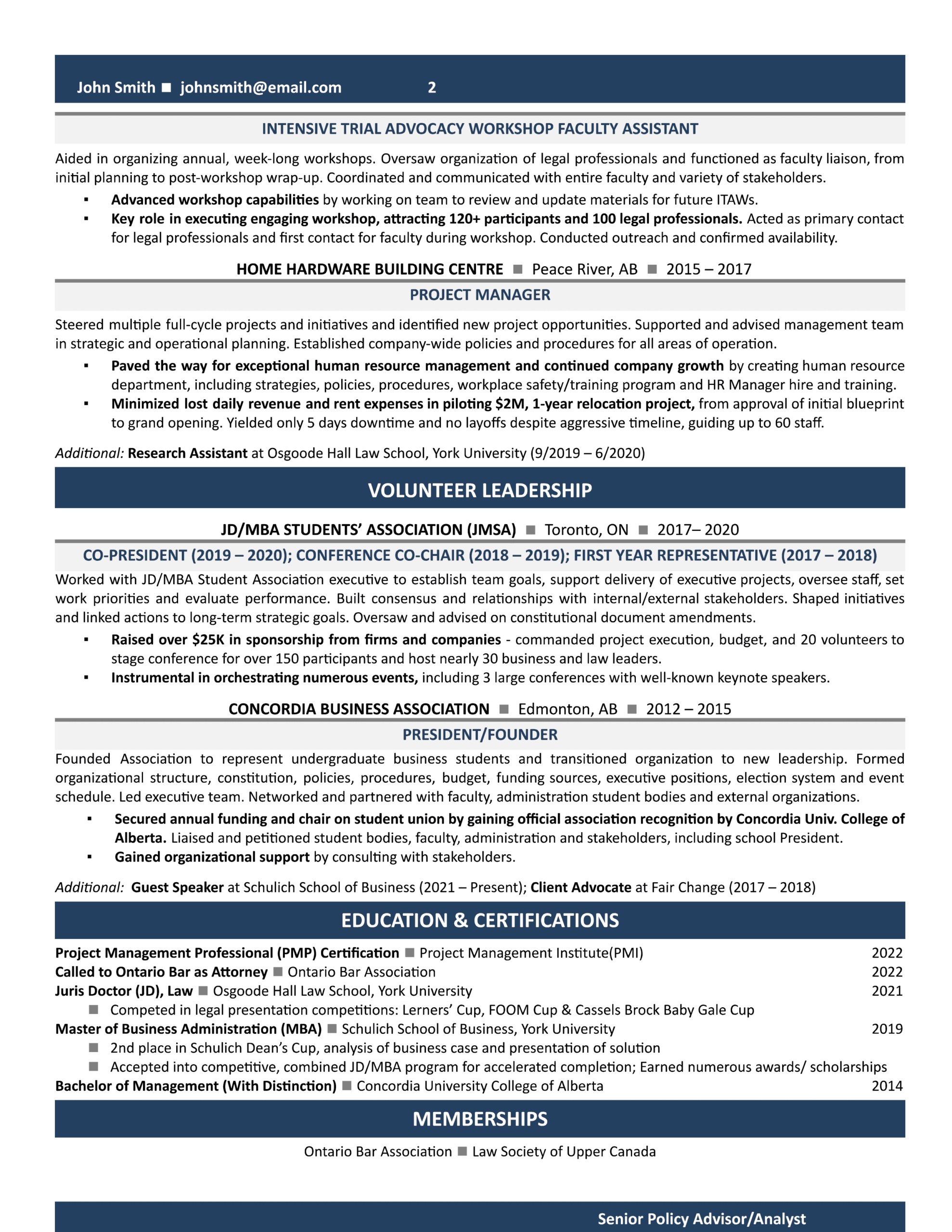 policy analyst resume example 1 scaled policy analyst resume example