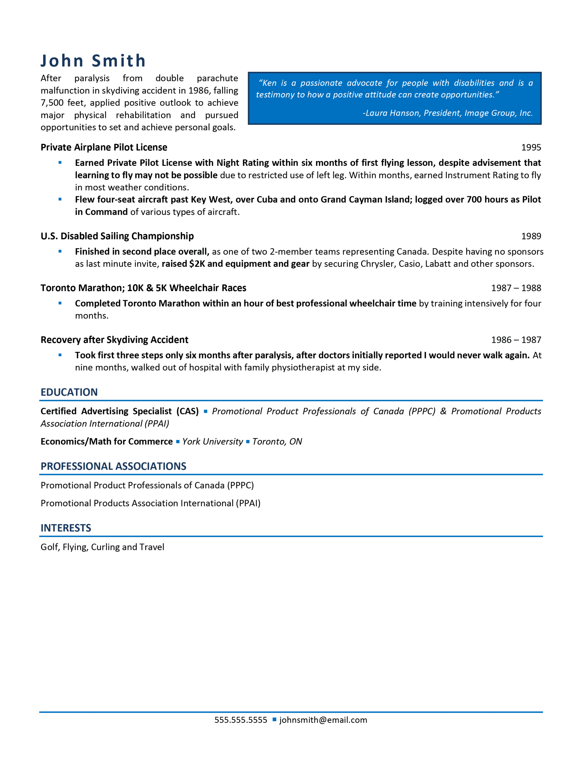 vice president of business development resume