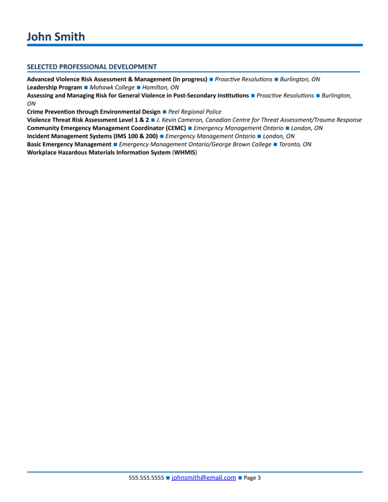 Security Officer Resume Examples [+Guide] 2026