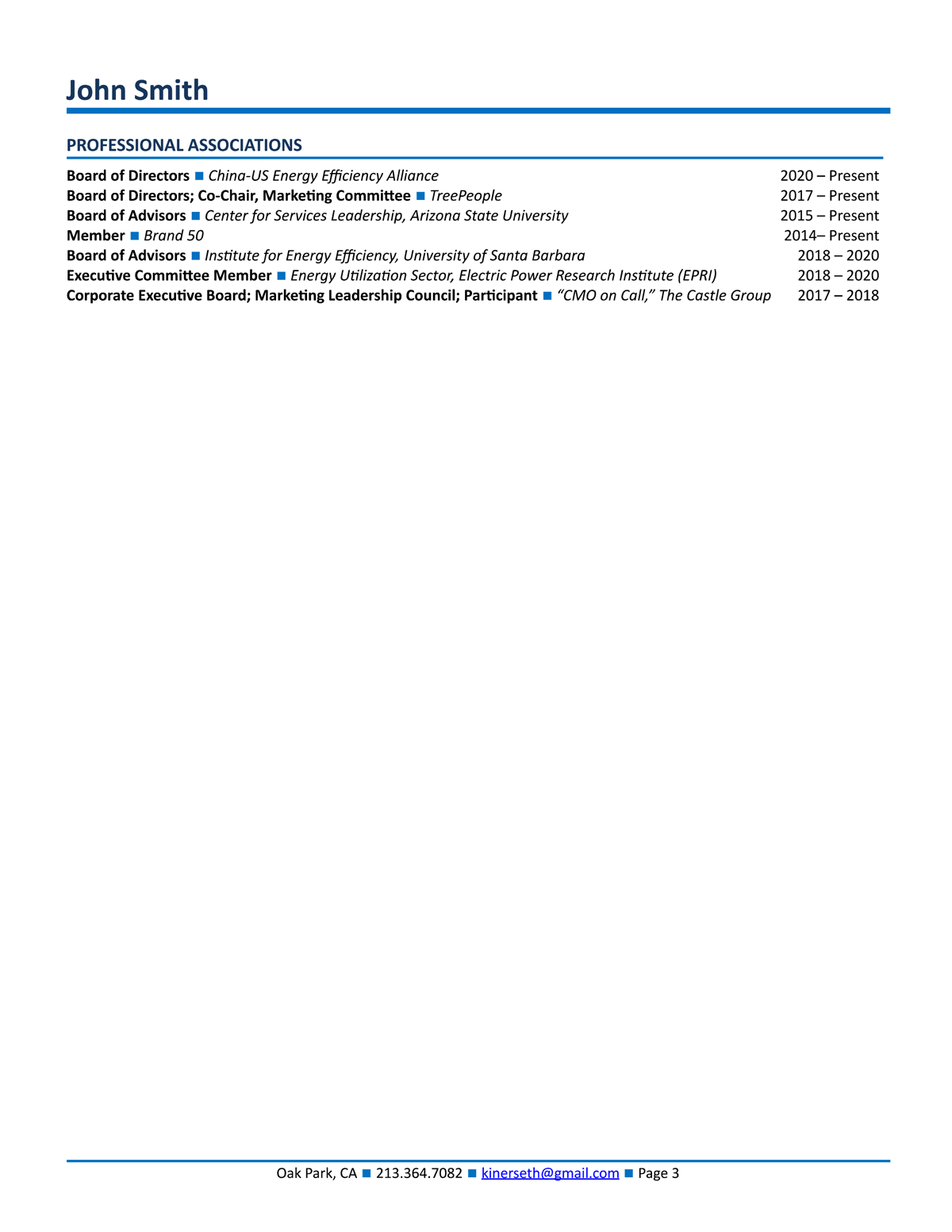 sample management consultant resume