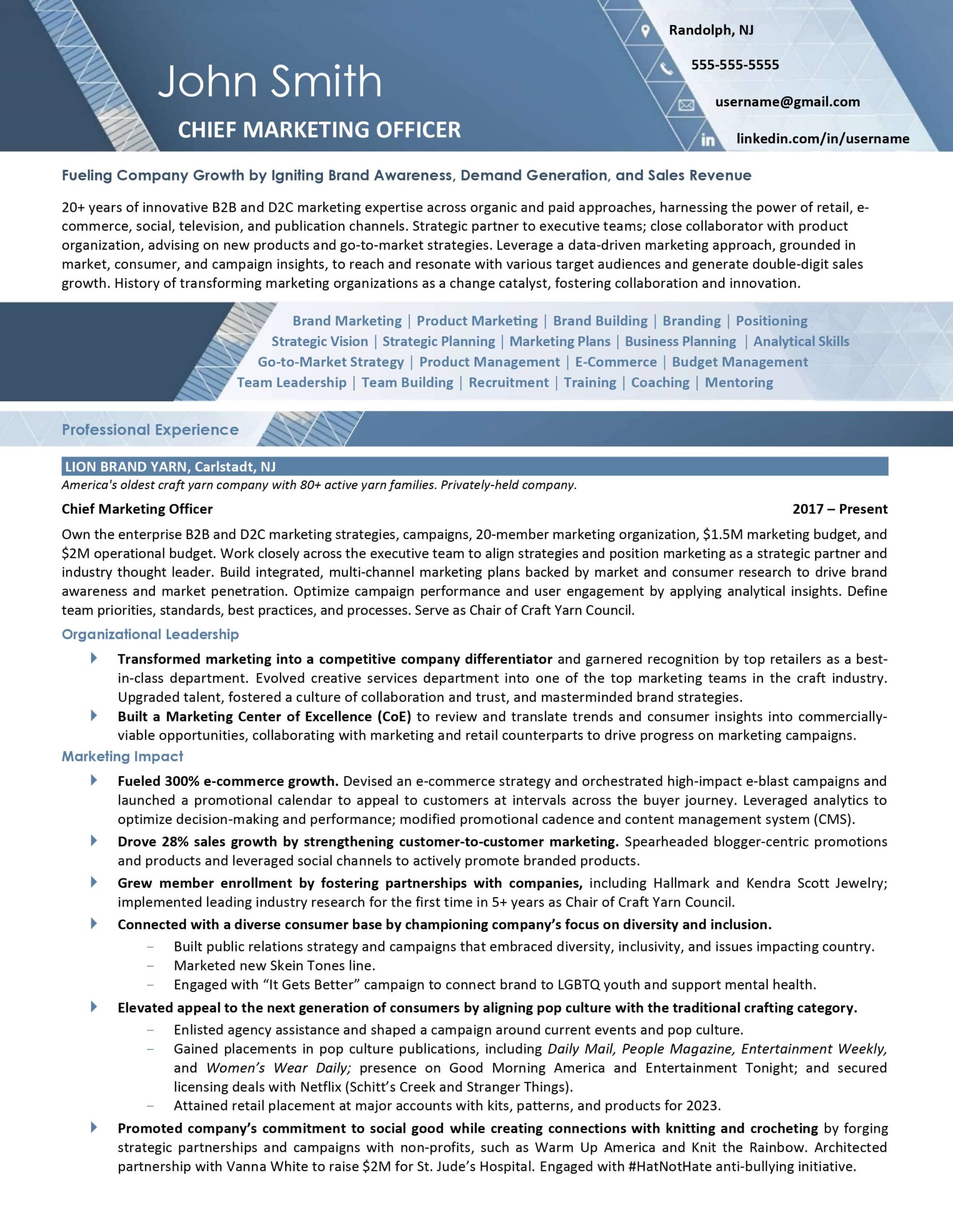 Chief Marketing officer resume example-1 (2)