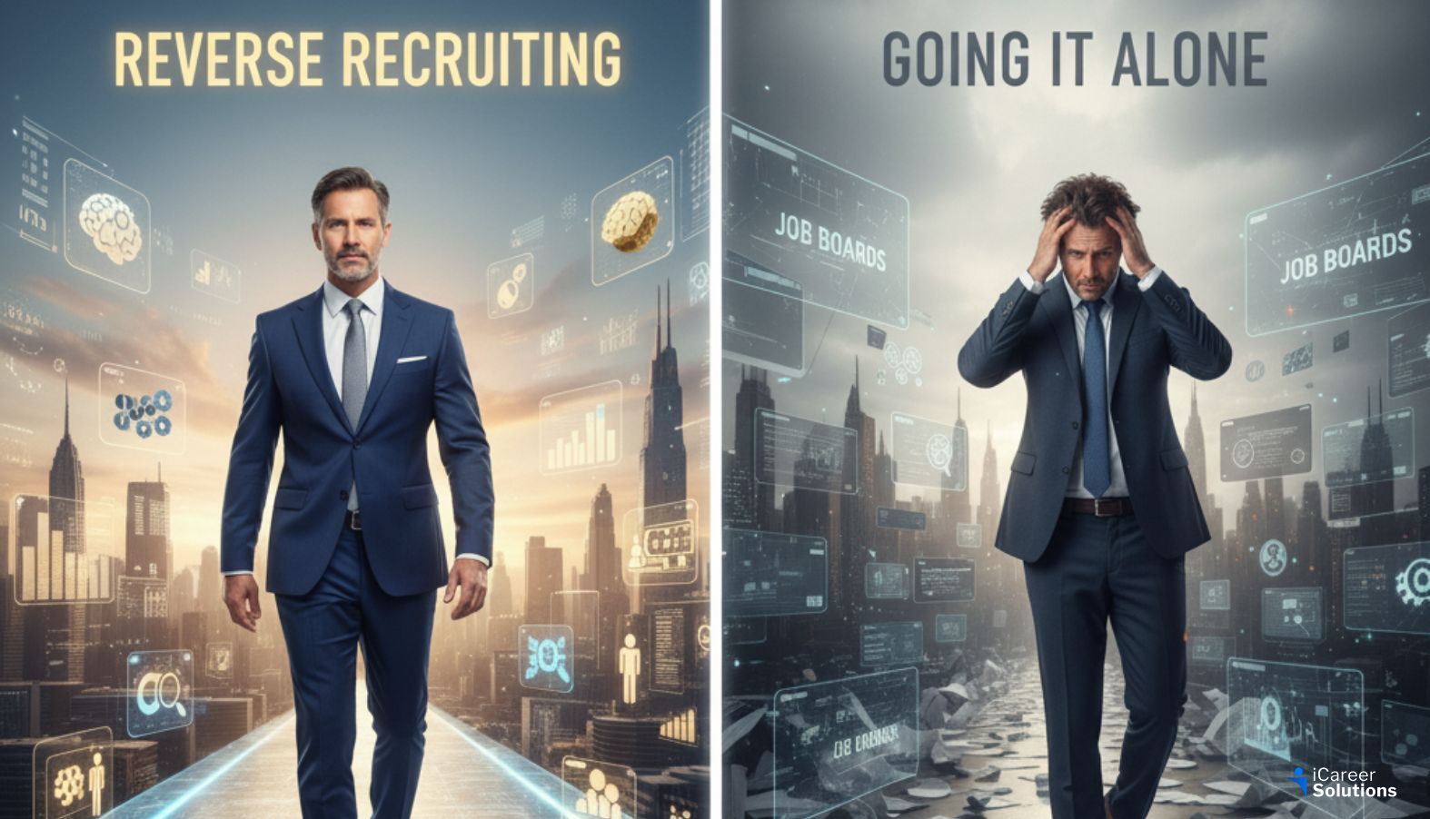Executive Job Search: Using Reverse Recruiters vs Going It Alone