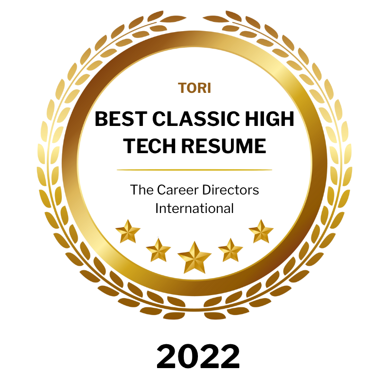 Best Classic High Tech Resume