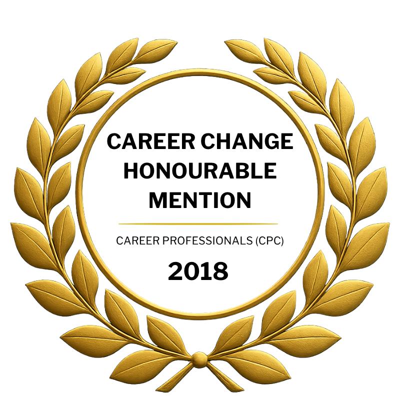 Carrer Change Honourable Mention