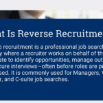 Reverse recruitment definition