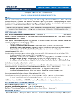 product-marketing-manager-resume